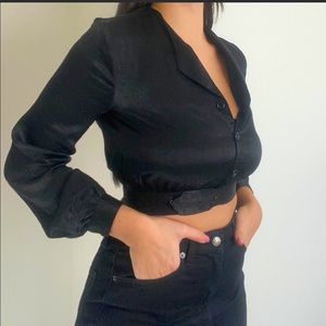 Vintage Style Button Up